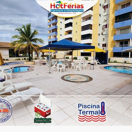 Flat Paradise, Piscinas Termais, Proximo Ao Centro - Hotferias Caldas Novas Exteriör bild