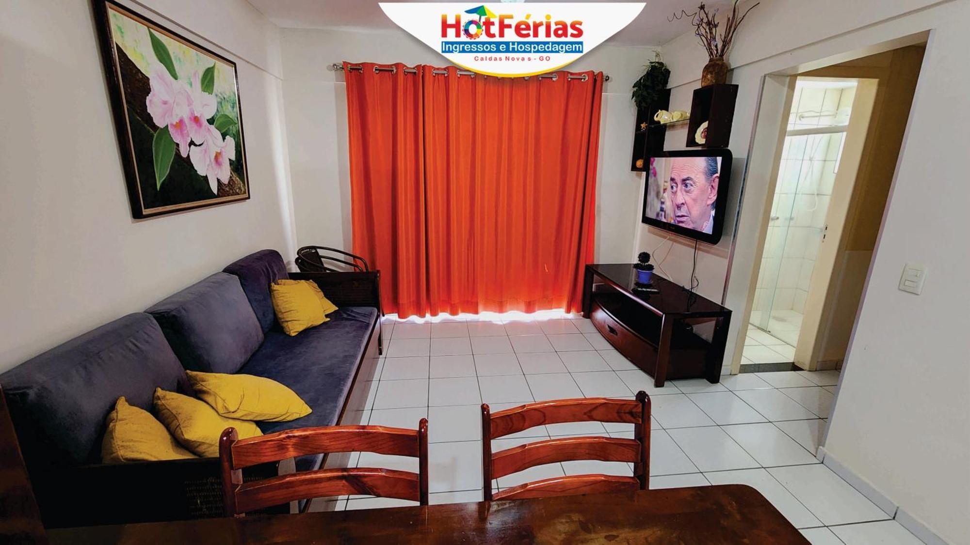 Flat Paradise, Piscinas Termais, Proximo Ao Centro - Hotferias Caldas Novas Exteriör bild