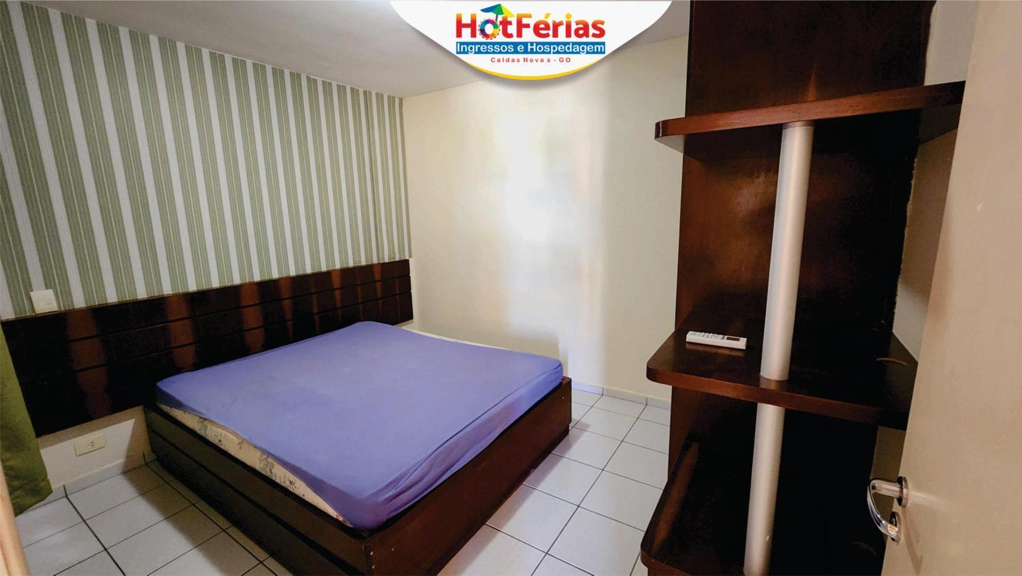 Flat Paradise, Piscinas Termais, Proximo Ao Centro - Hotferias Caldas Novas Exteriör bild