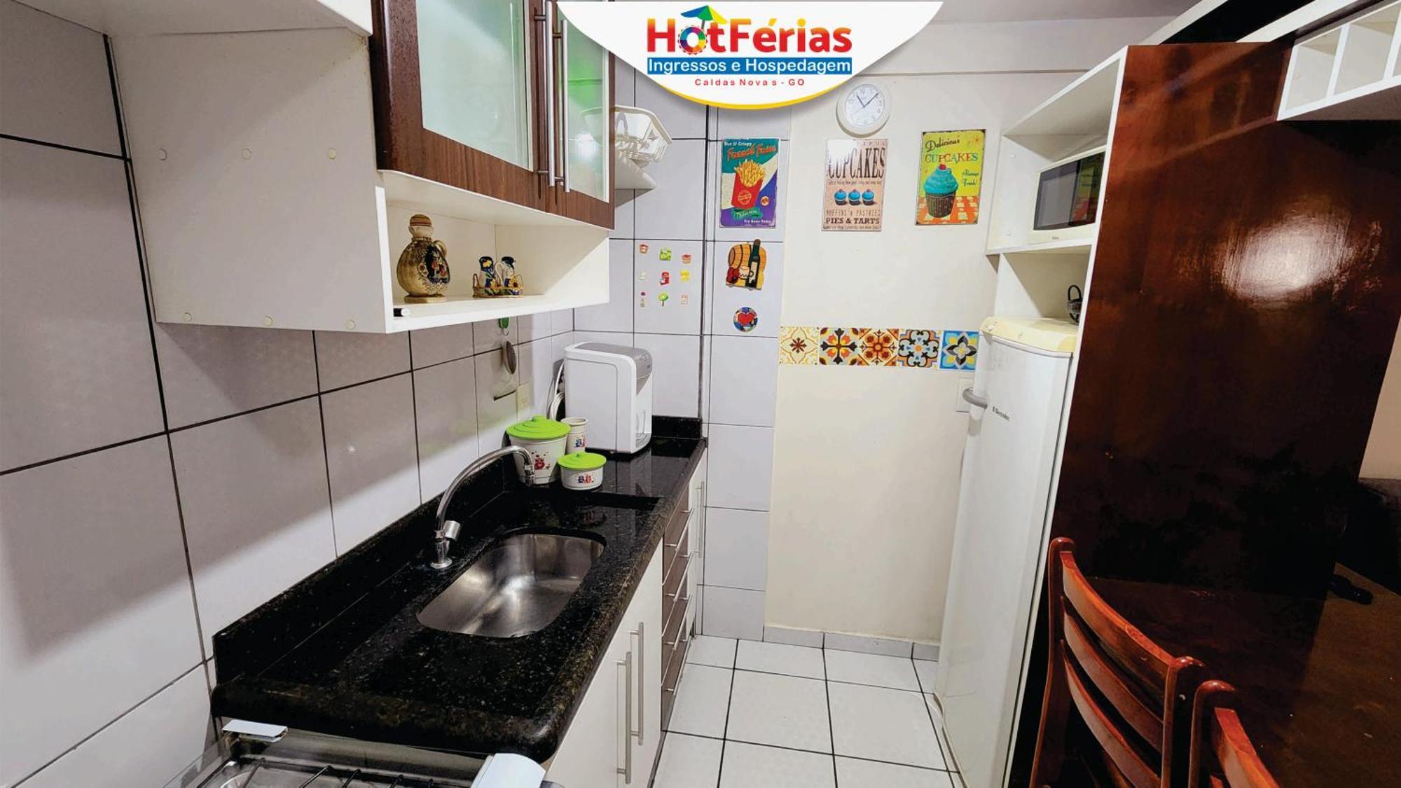 Flat Paradise, Piscinas Termais, Proximo Ao Centro - Hotferias Caldas Novas Exteriör bild