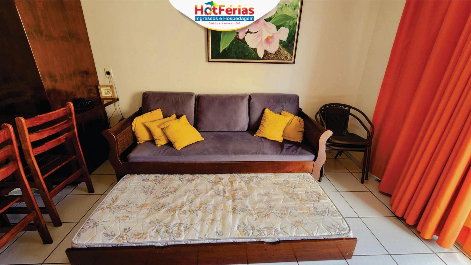Flat Paradise, Piscinas Termais, Proximo Ao Centro - Hotferias Caldas Novas Exteriör bild