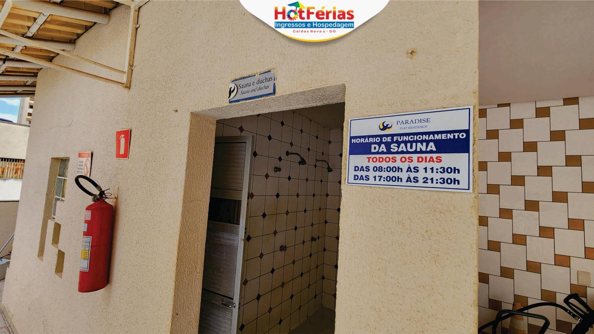 Flat Paradise, Piscinas Termais, Proximo Ao Centro - Hotferias Caldas Novas Exteriör bild
