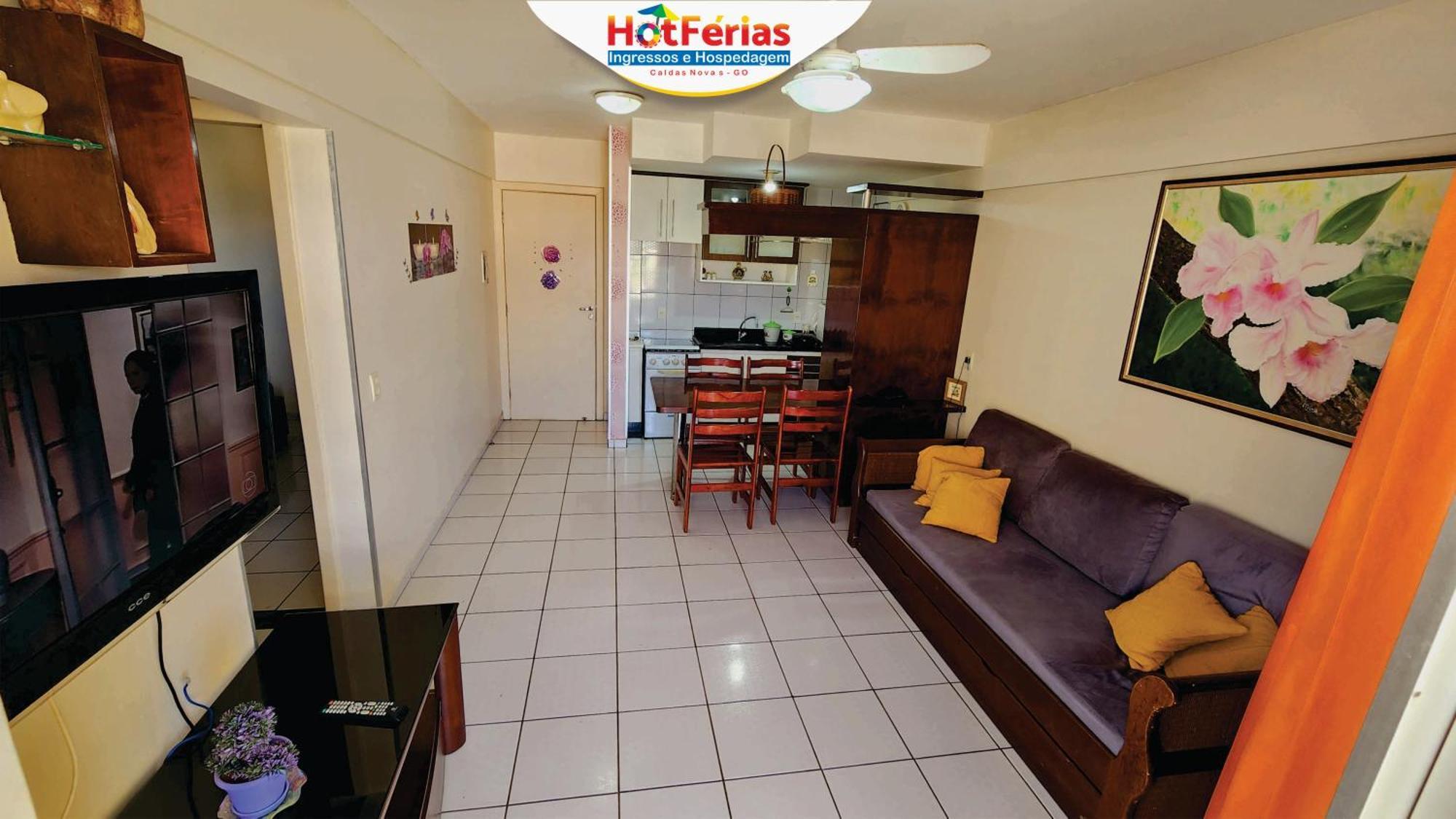 Flat Paradise, Piscinas Termais, Proximo Ao Centro - Hotferias Caldas Novas Exteriör bild
